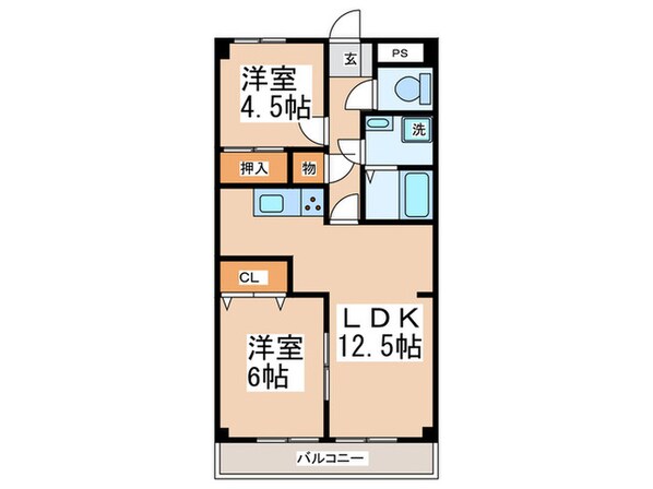 グランメ－ル富士見が丘の物件間取画像